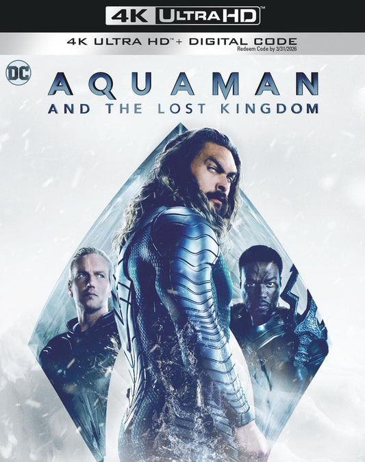 Aquaman and the Lost Kingdom 4K UHD Code (Movies Anywhere)