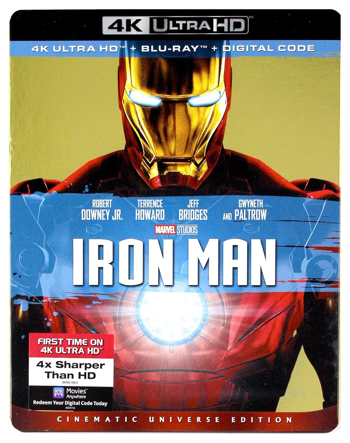 Iron Man 4K UHD Code (Movies Anywhere)