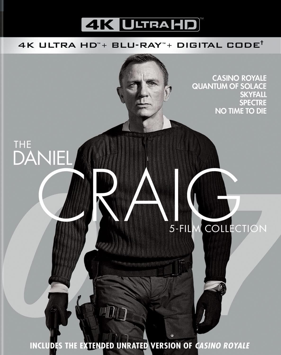 The Daniel Craig 5-Film Collection 4K UHD Code