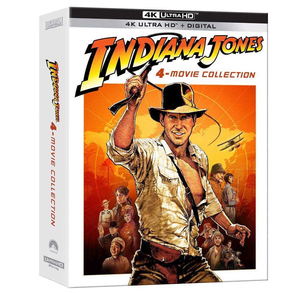 Indiana Jones 4-Movie Collection 4K UHD Digital Code (iTunes/Vudu)