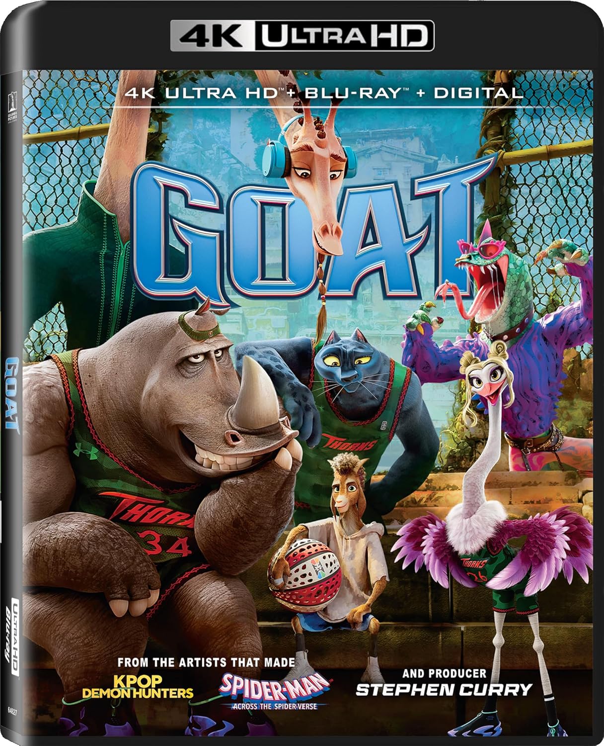 GOAT 4K Digital Code (Movies Anywhere)