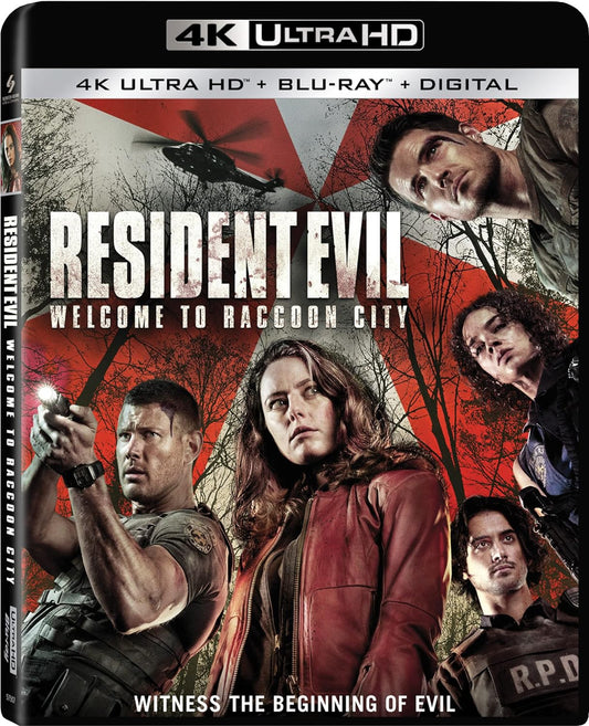 Resident Evil: Welcome To Raccoon City 4K UHD Code (Movies Anywhere)