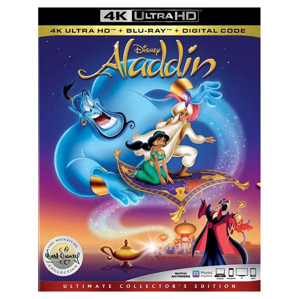 Aladdin Signature Collection 4K UHD Code (Movies Anywhere)