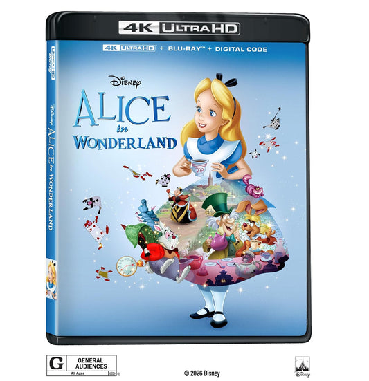 Alice In Wonderland (1951) 4K UHD Code (Movies Anywhere)