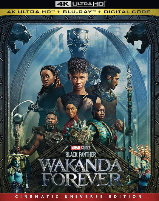 Black Panther: Wakanda Forever 4K UHD Code (Movies Anywhere)