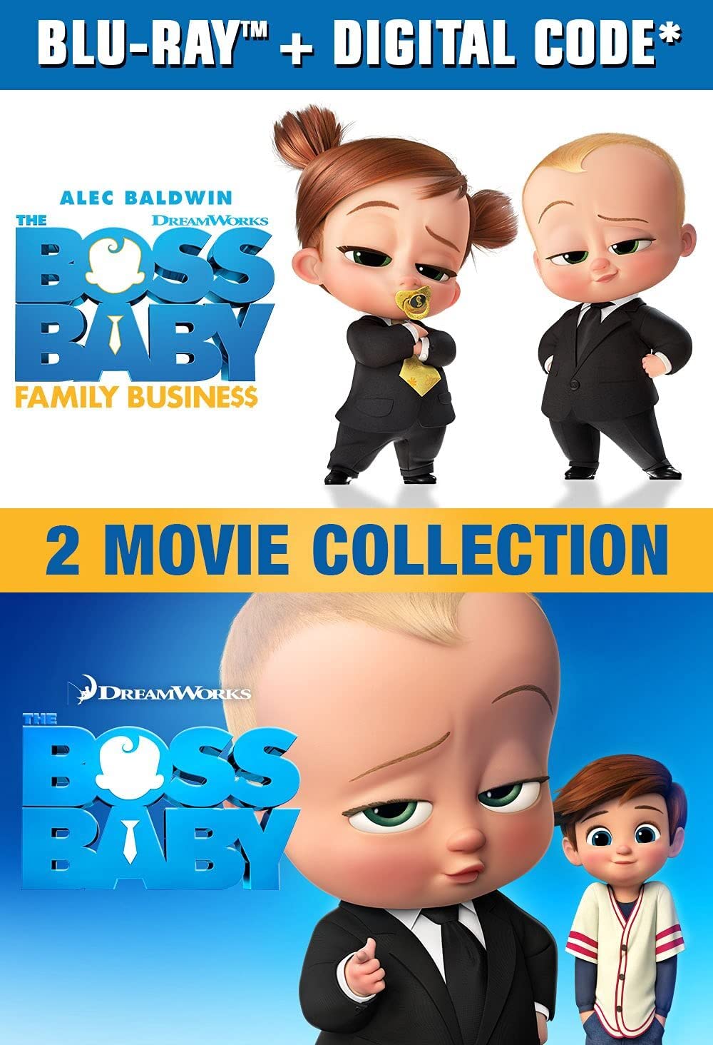 The Boss Baby 2-Movie HD Digital Code (Movies Anywhere)