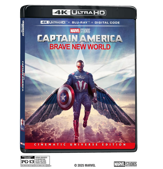 Captain America: Brave New World 4K UHD Code (Movies Anywhere)
