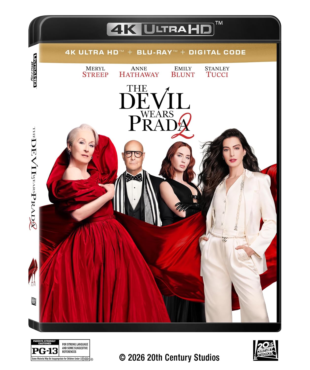 The Devil Wears Prada 2 4K UHD Code (Movies Anywhere), code will be sent on 7/29