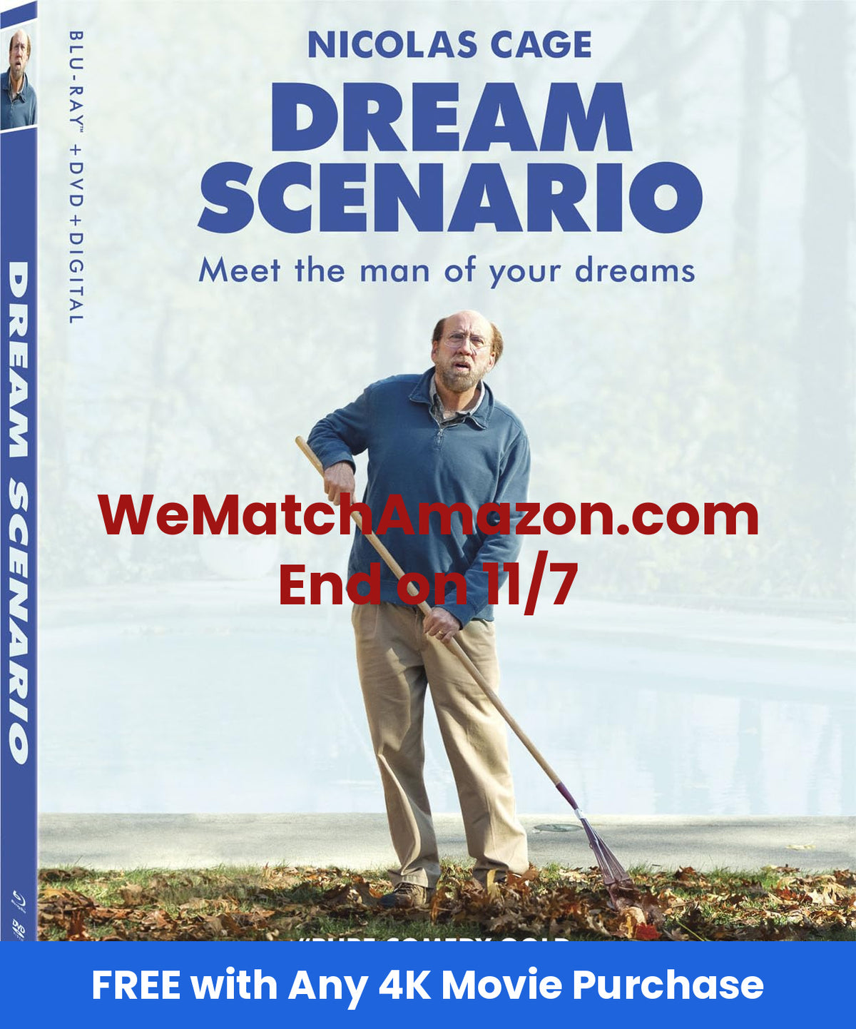 Dream Scenario HD Code (FandangoAtHome only), FREE with 4K Movie Code Purchase