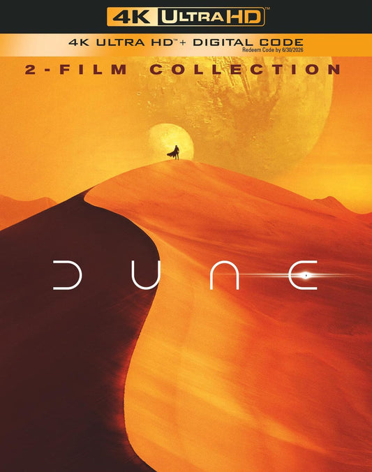 Dune 2-Film Collection 4K UHD Code (Movies Anywhere), movie code will be sent on 5/15