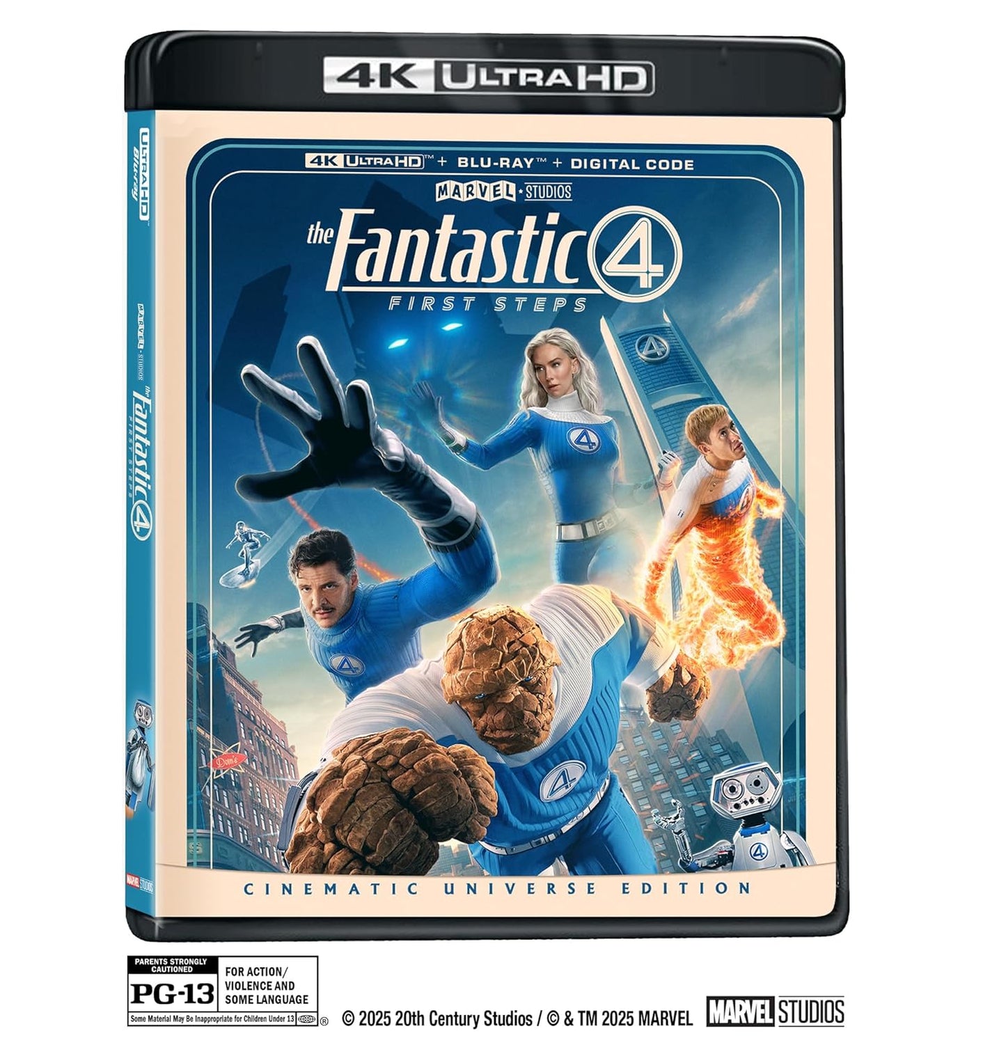 The Fantastic Four: First Steps 4K UHD Code (Movies Anywhere), code will be sent on 10/14