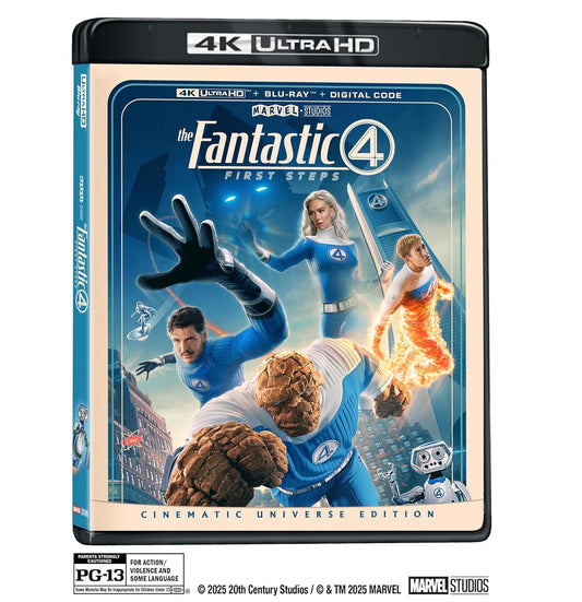 The Fantastic Four: First Steps 4K UHD Code (Movies Anywhere), code will be sent on 10/14
