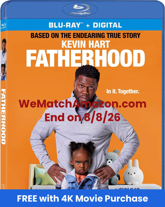 Fatherhood HD Code (Movies Anywhere), FREE with 4K Movie Code Purchase