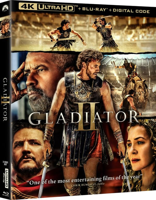 Gladiator II 4K UHD Code (Vudu or ITunes)