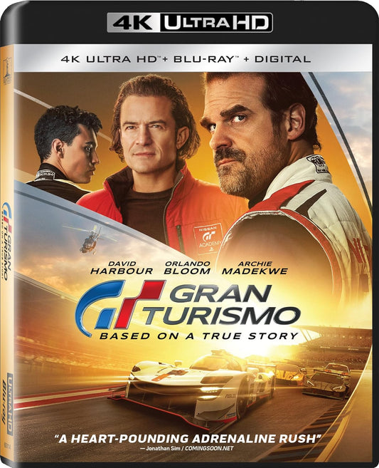 Gran Turismo (2023) 4K UHD Code (Movies Anywhere)