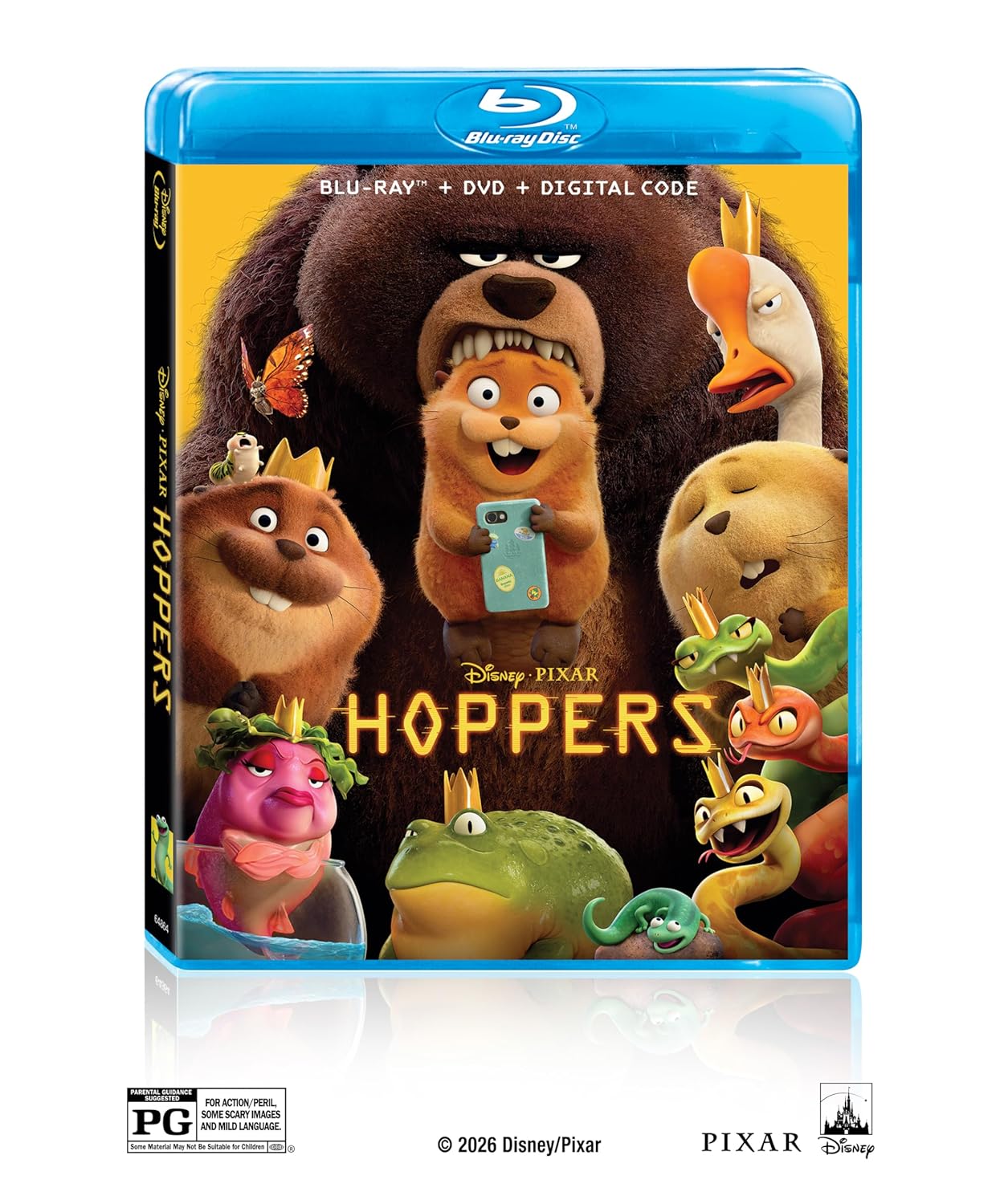 Hoppers HD Digital Code (Movies Anywhere)