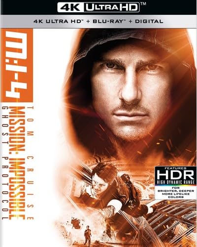 Mission: Impossible 4 - Ghost Protocol 4K UHD Code (Vudu or ITunes)