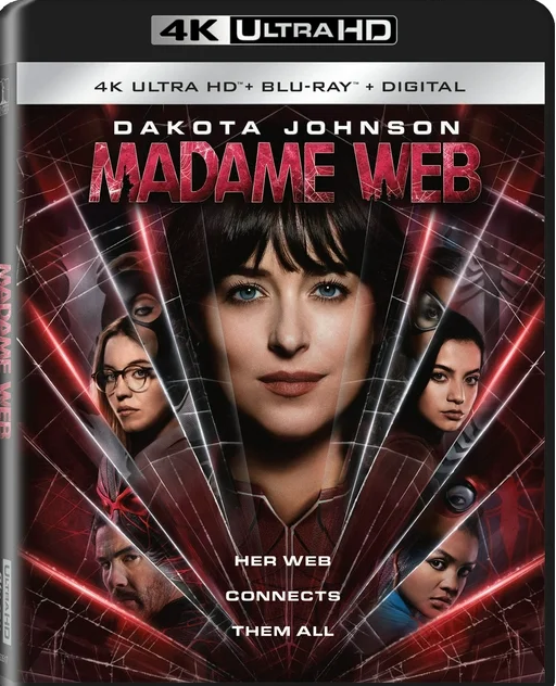 Madame Web 4K UHD Code (Movies Anywhere), code will be sent on 5/1
