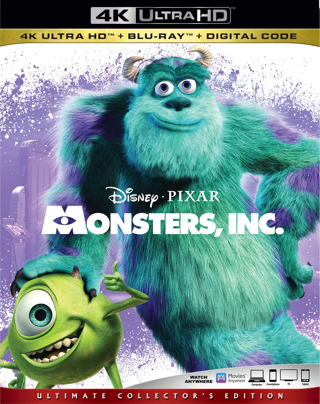 Monsters Inc 4K UHD (Movies Anywhere)