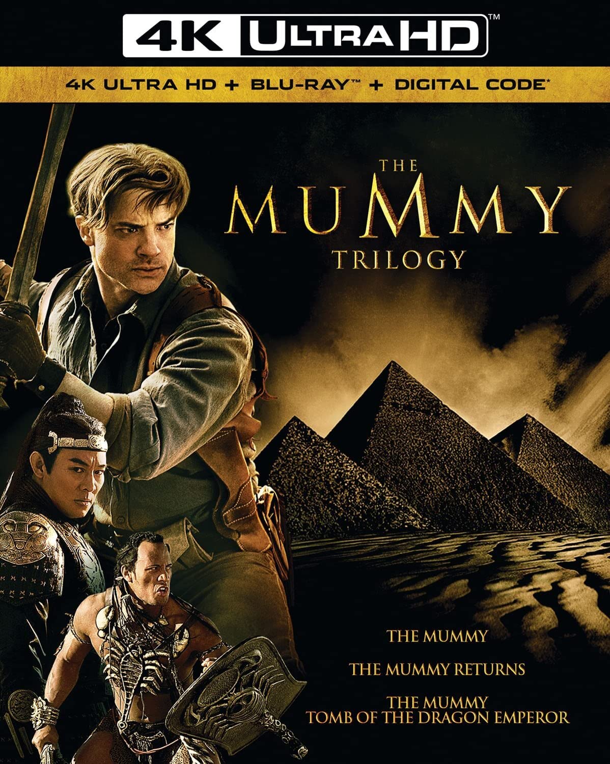 The Mummy Trilogy 4K UHD Code (Movies Anywhere)