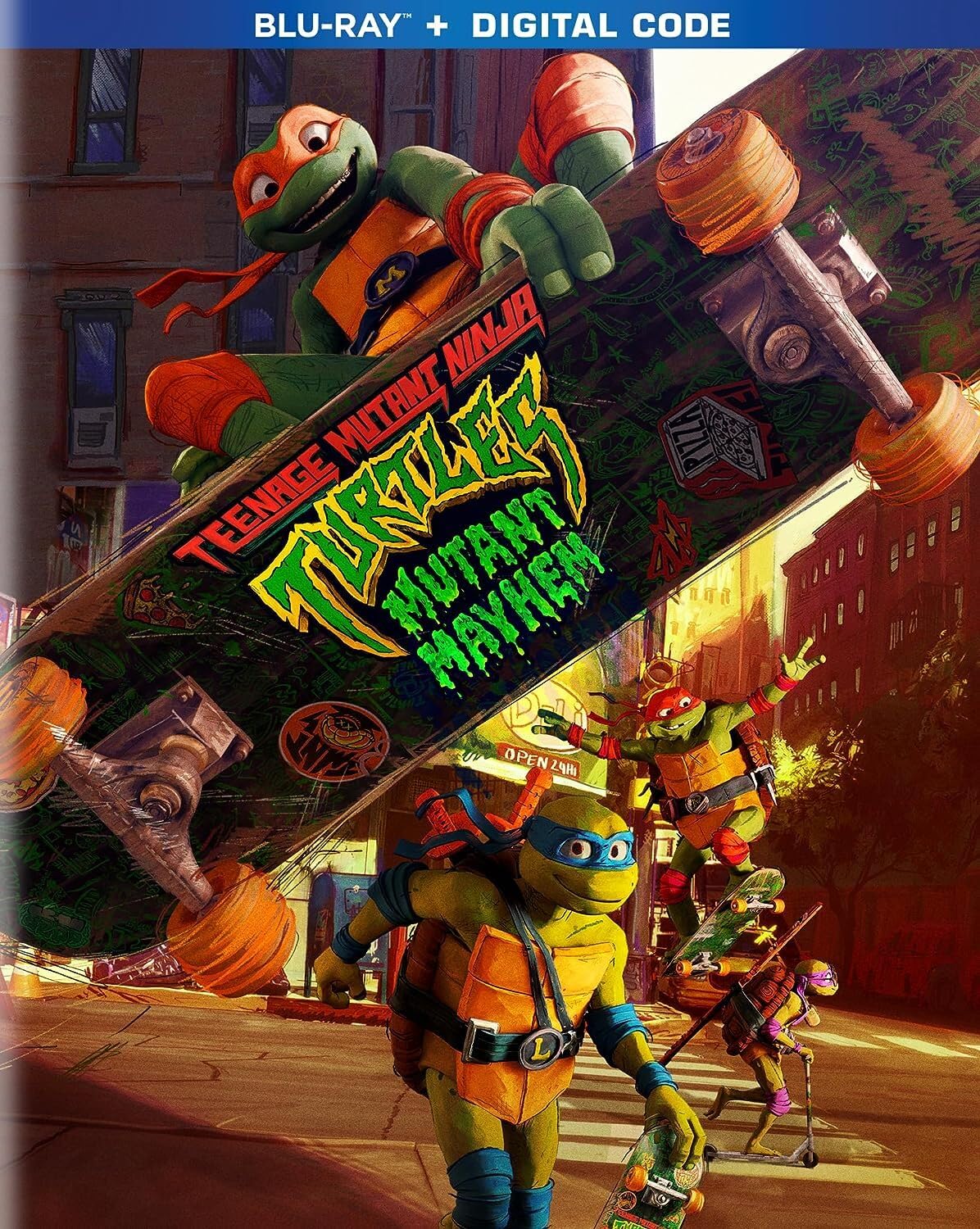 Teenage Mutant Ninja Turtles: Mutant Mayhem HD Digital Code (Vudu or iTunes)