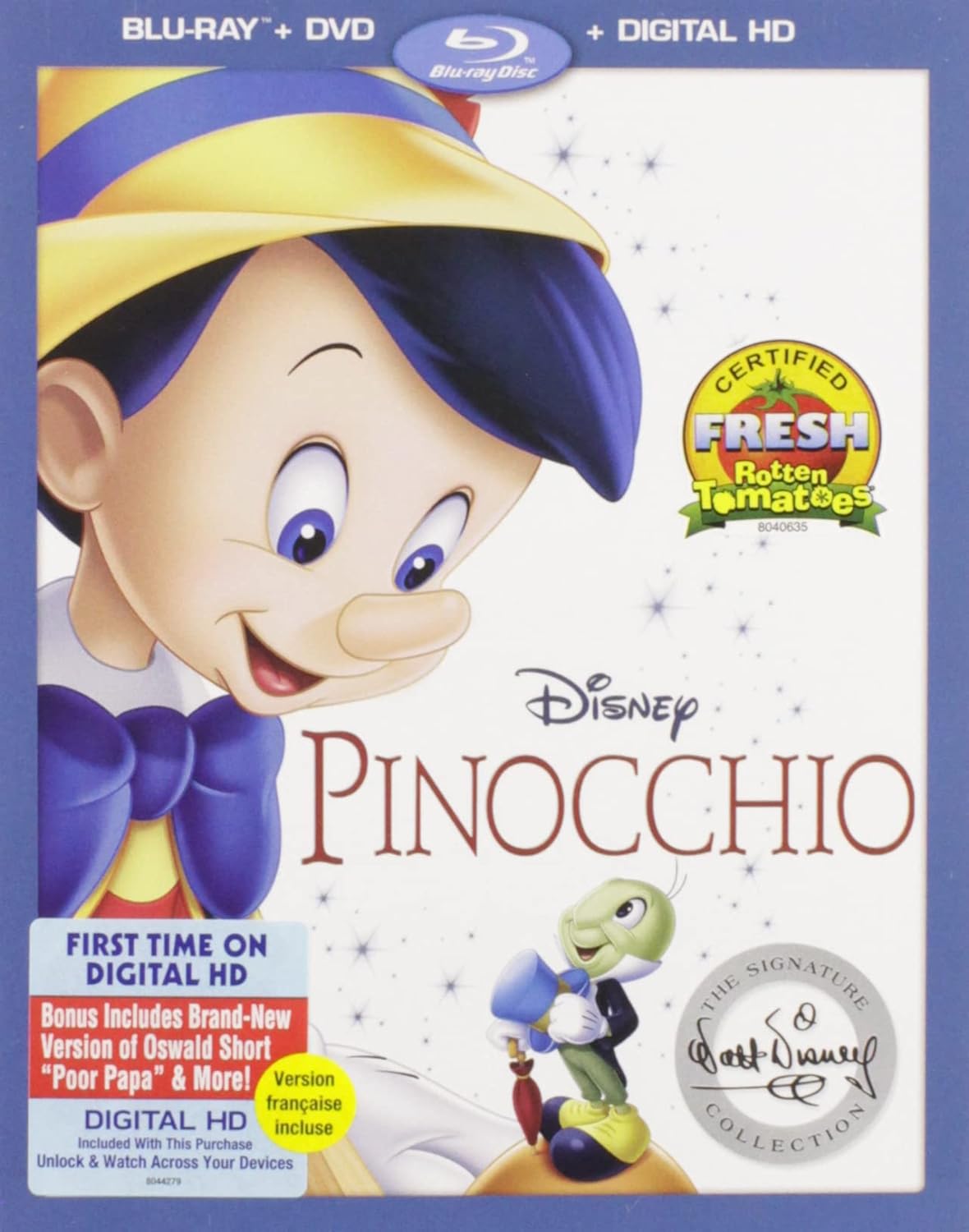 Pinocchio HD Digital Code (Movies Anywhere)