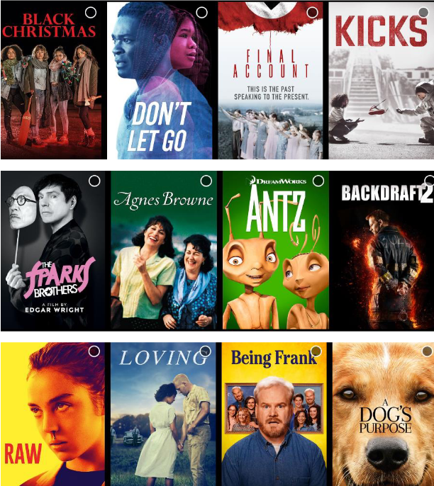 One Movies Anywhere Digital Code (May), each code redeems one movie from a list of 12 movies