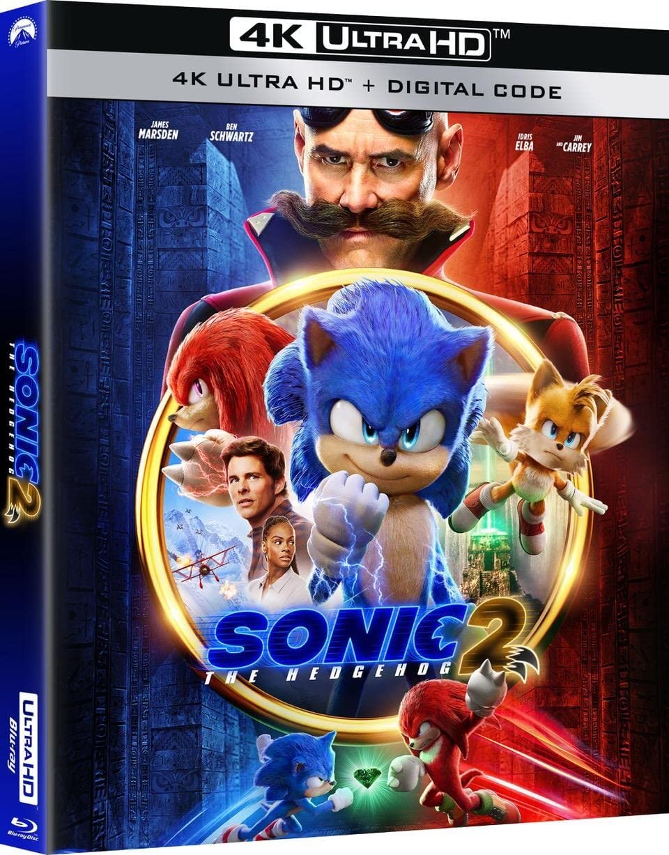 Sonic The Hedgehog 2 4K UHD Code (Vudu or iTunes)
