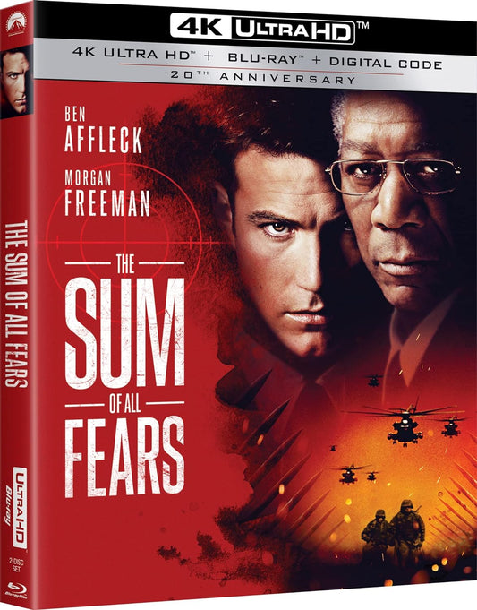 Sum of All Fears 4K UHD Digital Code (iTunes/Vudu)