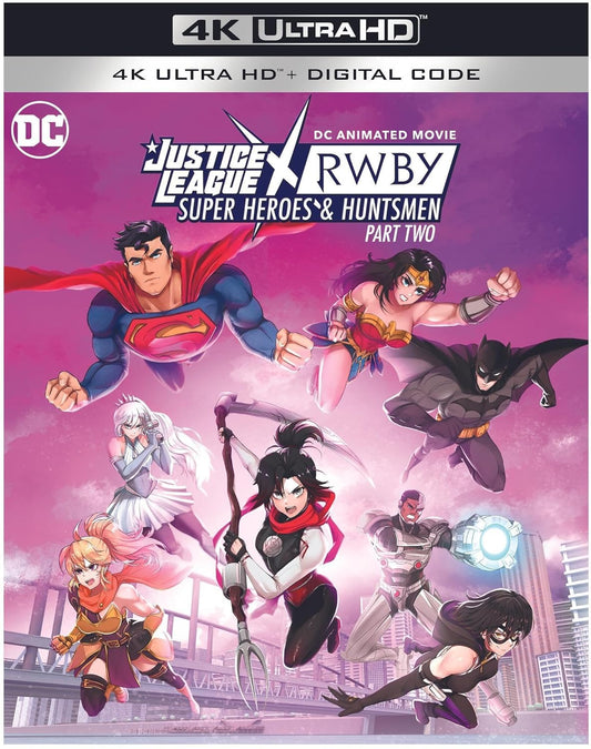 Justice League x RWBY: Super Heroes and Huntsmen Part 2 4K UHD Code (Movies Anywhere)