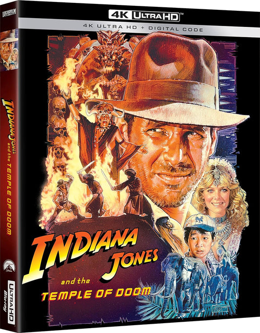 Indiana Jones and the Temple of Doom 4K UHD Digital Code (iTunes/Vudu)