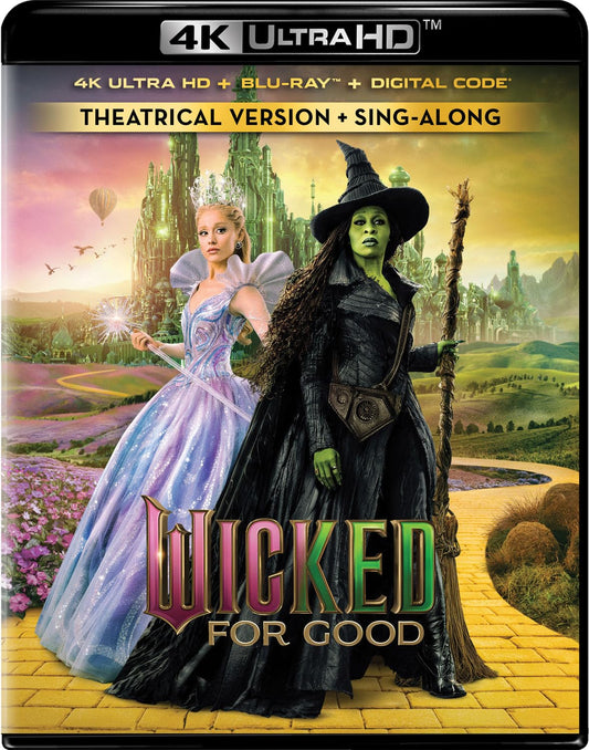 Wicked: For Good 4K UHD Code (Movies Anywhere)