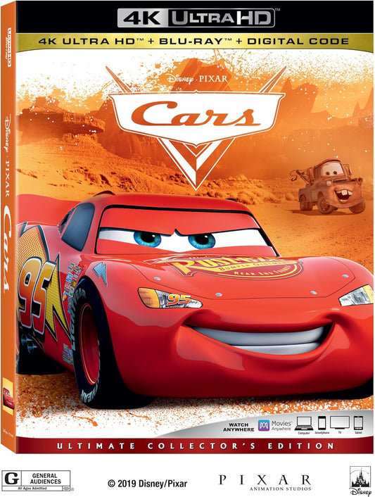 Cars 4K UHD Code (Movies Anywhere)