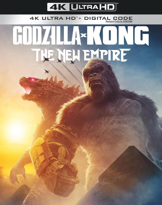 Godzilla x Kong: The New Empire 4K UHD Code (Movies Anywhere)