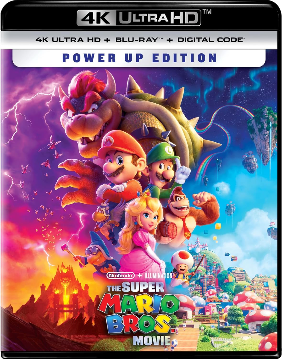 The Super Mario Bros. Movie - Power Up 4K UHD Code (Movies Anywhere)