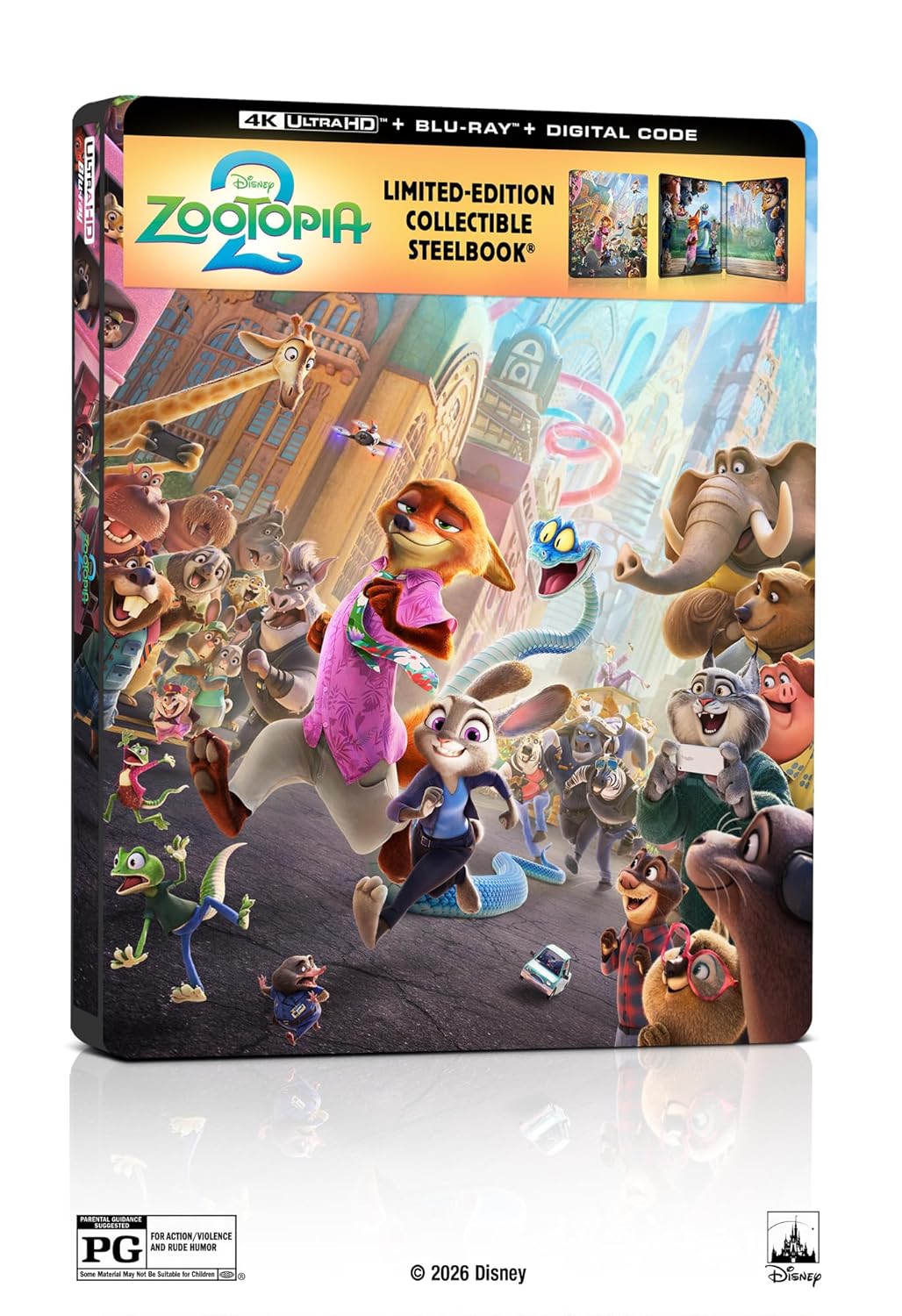 Zootopia 2 4K Digital Code (Movies Anywhere)